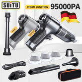 Wireless Car Vacuum Cleaner Strong Cordless Cleaner Suction Handheld Auto Vacuum Home&Car Dual Use Mini VacuumCleaner Appliance